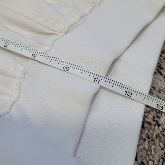 NWT Faherty Women's Arlie Day Linen Blend Pant in White Size Small - Picture 10 of 11